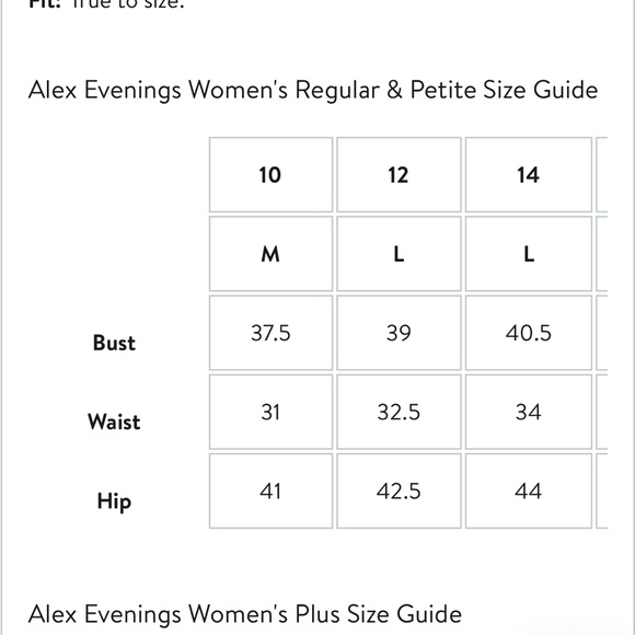 Alex Evenings Elegant Black and White Women's Dress - Picture 7 of 16